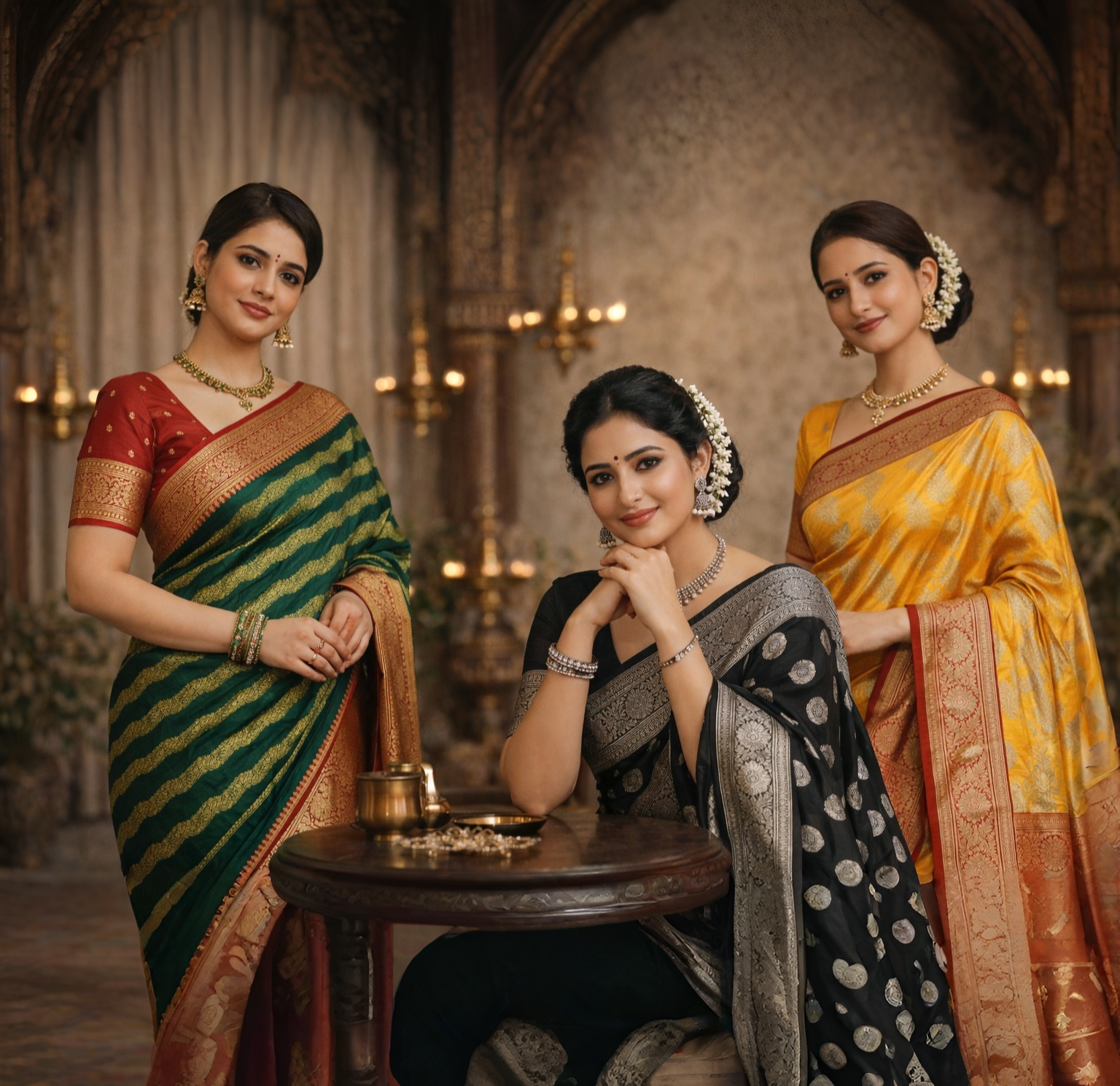 Nivi Saree Drape Style